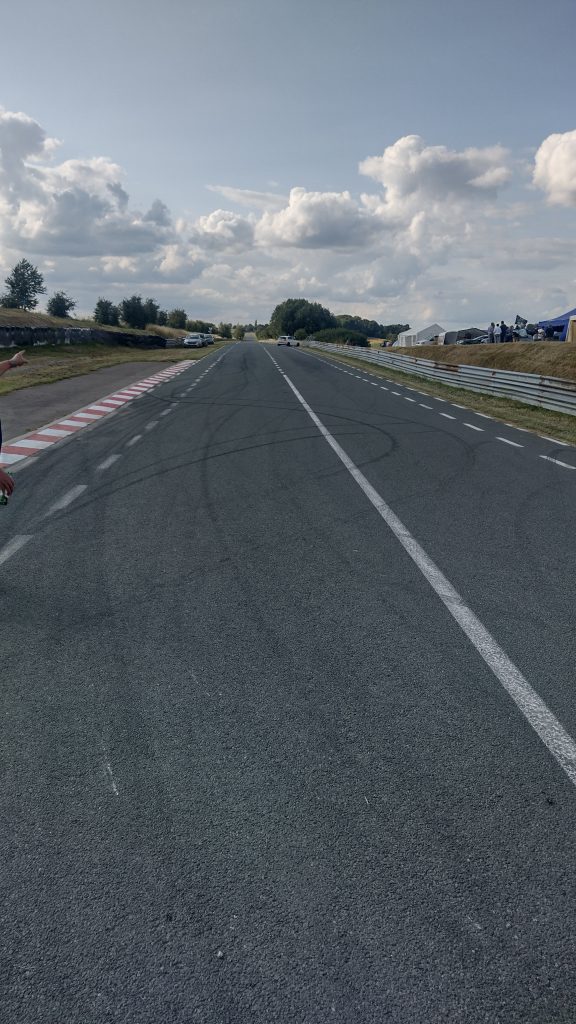 The long straight at Chimay