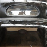 Metal covered with paint